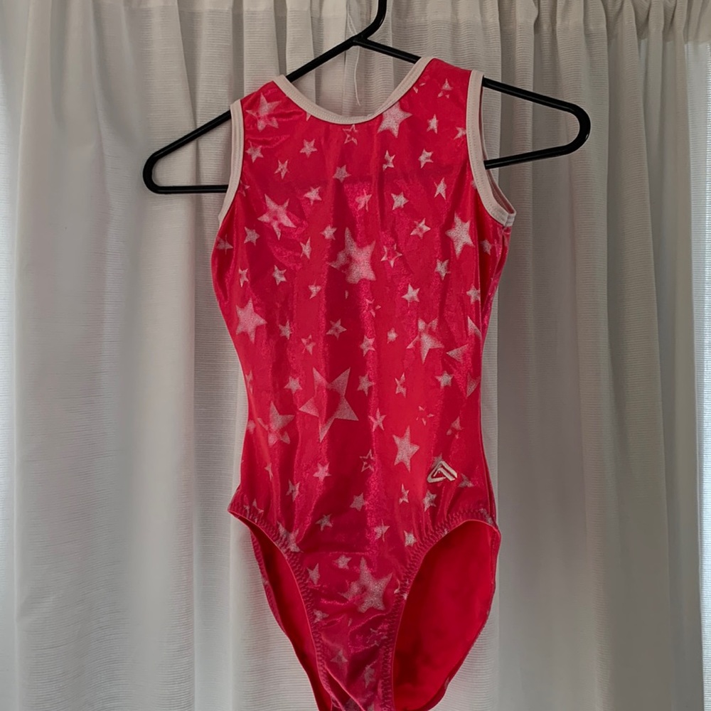 Womens gymnastics leo. Alpha factor.